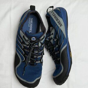 Merrell Men Trail Glove 5 Olympia Shoes10.5 Lightweight Vibram Sole Barefoot Fit